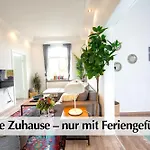 Grosszuegige 80m2 Gruenderzeit Mit Privatem Parkplatz, Kingsize Betten, Nobilia Kueche, 45 Zoll Smart-tv, 150mbts Wlan - Nur Eine Kurzer Spaziergang Durch Den Park Venedig Zur Kraemerbruecke - Ausgewaehlte Empfehlungen Fuer Inklusive *