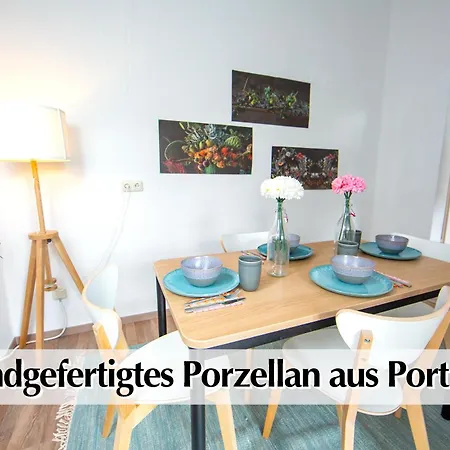 公寓 Grosszuegige 80m2 Gruenderzeit Mit Privatem Parkplatz, Kingsize Betten, Nobilia Kueche, 45 Zoll Smart-tv, 150mbts Wlan - Nur Eine Kurzer Spaziergang Durch Den Park Venedig Zur Kraemerbruecke - Ausgewaehlte Empfehlungen Fuer Inklusive