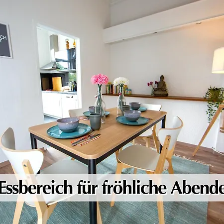 Grosszuegige 80m2 Gruenderzeit Mit Privatem Parkplatz, Kingsize Betten, Nobilia Kueche, 45 Zoll Smart-tv, 150mbts Wlan - Nur Eine Kurzer Spaziergang Durch Den Park Venedig Zur Kraemerbruecke - Ausgewaehlte Empfehlungen Fuer Inklusive Διαμέρισμα