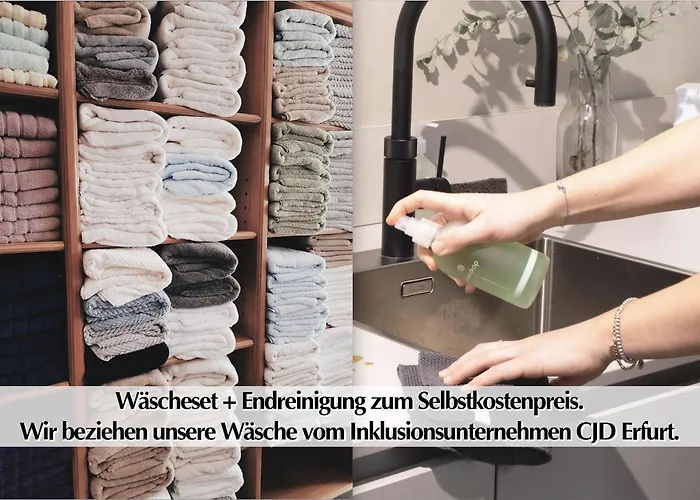 Apartmán Grosszuegige 80m2 Gruenderzeit Mit Privatem Parkplatz, Kingsize Betten, Nobilia Kueche, 45 Zoll Smart-tv, 150mbts Wlan - Nur Eine Kurzer Spaziergang Durch Den Park Venedig Zur Kraemerbruecke - Ausgewaehlte Empfehlungen Fuer Inklusive Erfurt