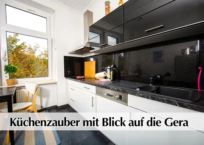 Grosszuegige 80m2 Gruenderzeit Mit Privatem Parkplatz, Kingsize Betten, Nobilia Kueche, 45 Zoll Smart-tv, 150mbts Wlan - Nur Eine Kurzer Spaziergang Durch Den Park Venedig Zur Kraemerbruecke - Ausgewaehlte Empfehlungen Fuer Inklusive Apartment *