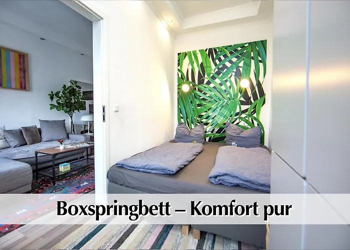 Apartment Grosszuegige 80m2 Gruenderzeit Mit Privatem Parkplatz, Kingsize Betten, Nobilia Kueche, 45 Zoll Smart-tv, 150mbts Wlan - Nur Eine Kurzer Spaziergang Durch Den Park Venedig Zur Kraemerbruecke - Ausgewaehlte Empfehlungen Fuer Inklusive *
