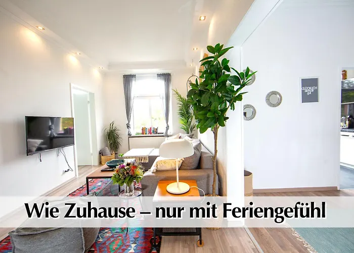 Grosszuegige 80m2 Gruenderzeit Mit Privatem Parkplatz, Kingsize Betten, Nobilia Kueche, 45 Zoll Smart-tv, 150mbts Wlan - Nur Eine Kurzer Spaziergang Durch Den Park Venedig Zur Kraemerbruecke - Ausgewaehlte Empfehlungen Fuer Inklusive *