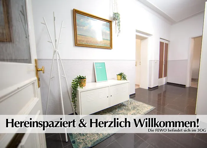 Apartmán Grosszuegige 80m2 Gruenderzeit Mit Privatem Parkplatz, Kingsize Betten, Nobilia Kueche, 45 Zoll Smart-tv, 150mbts Wlan - Nur Eine Kurzer Spaziergang Durch Den Park Venedig Zur Kraemerbruecke - Ausgewaehlte Empfehlungen Fuer Inklusive