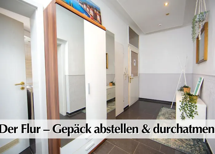 Grosszuegige 80m2 Gruenderzeit Mit Privatem Parkplatz, Kingsize Betten, Nobilia Kueche, 45 Zoll Smart-tv, 150mbts Wlan - Nur Eine Kurzer Spaziergang Durch Den Park Venedig Zur Kraemerbruecke - Ausgewaehlte Empfehlungen Fuer Inklusive *